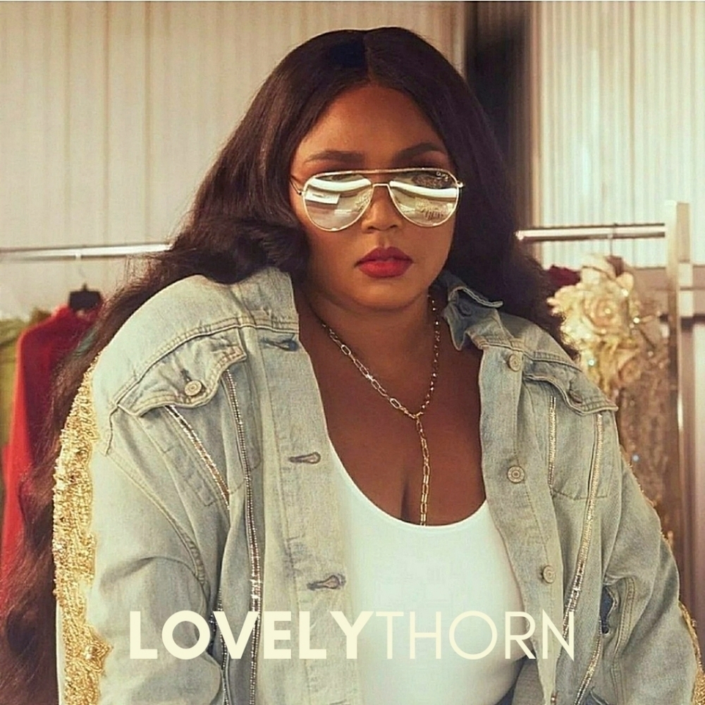 ❤️SOLD❤️ QUAY // ltd ed lizzo collaboration gold mirror ornate gold frame - Picture 11 of 16
